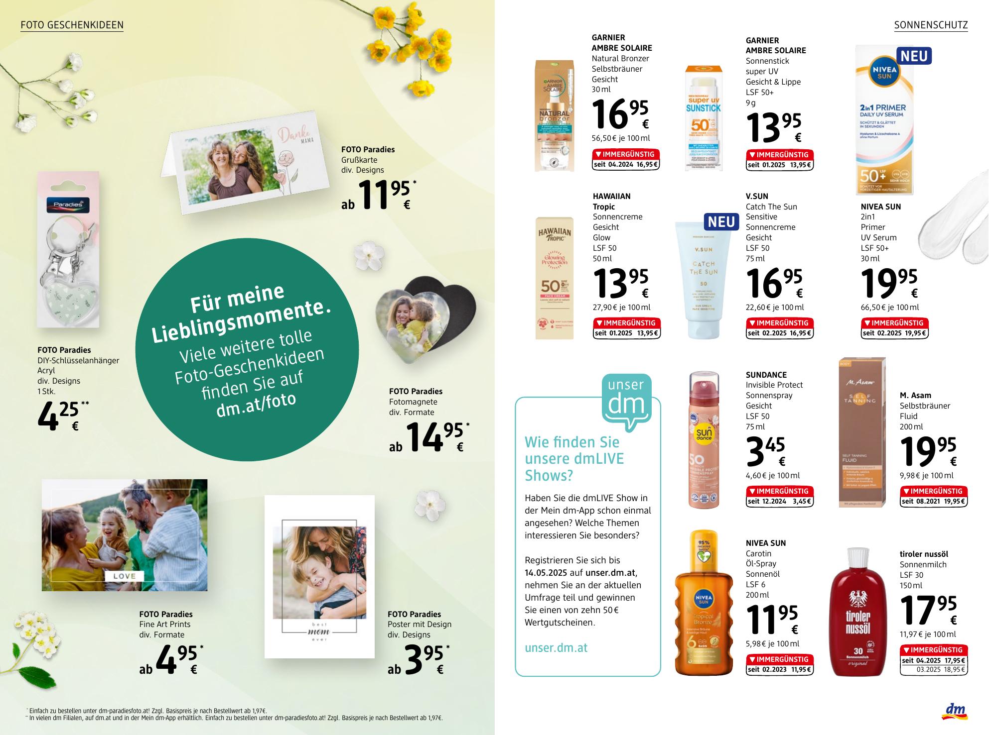 DM Drogerie flyer page