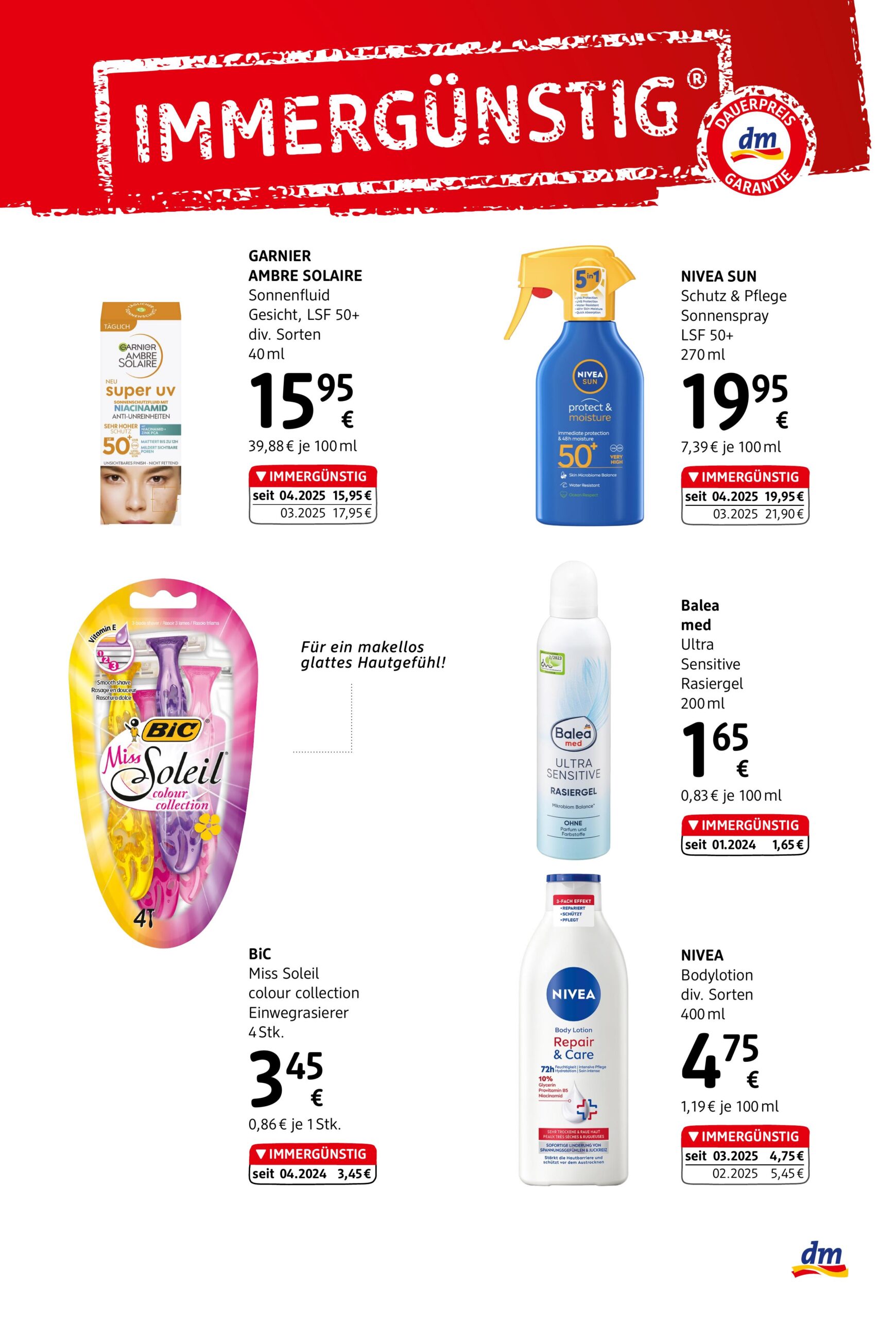 DM Drogerie Express flyer page