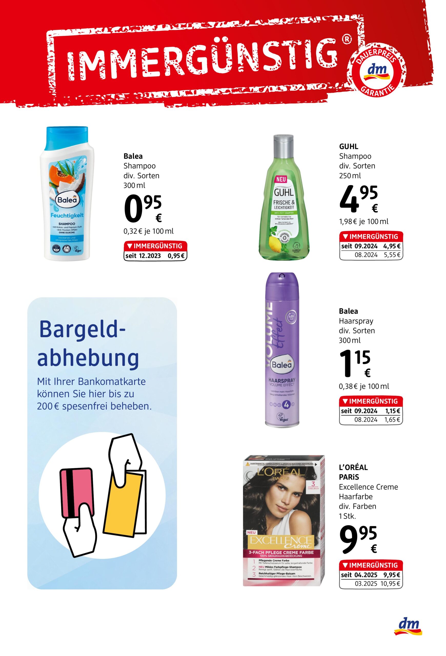 DM Drogerie Express flyer page
