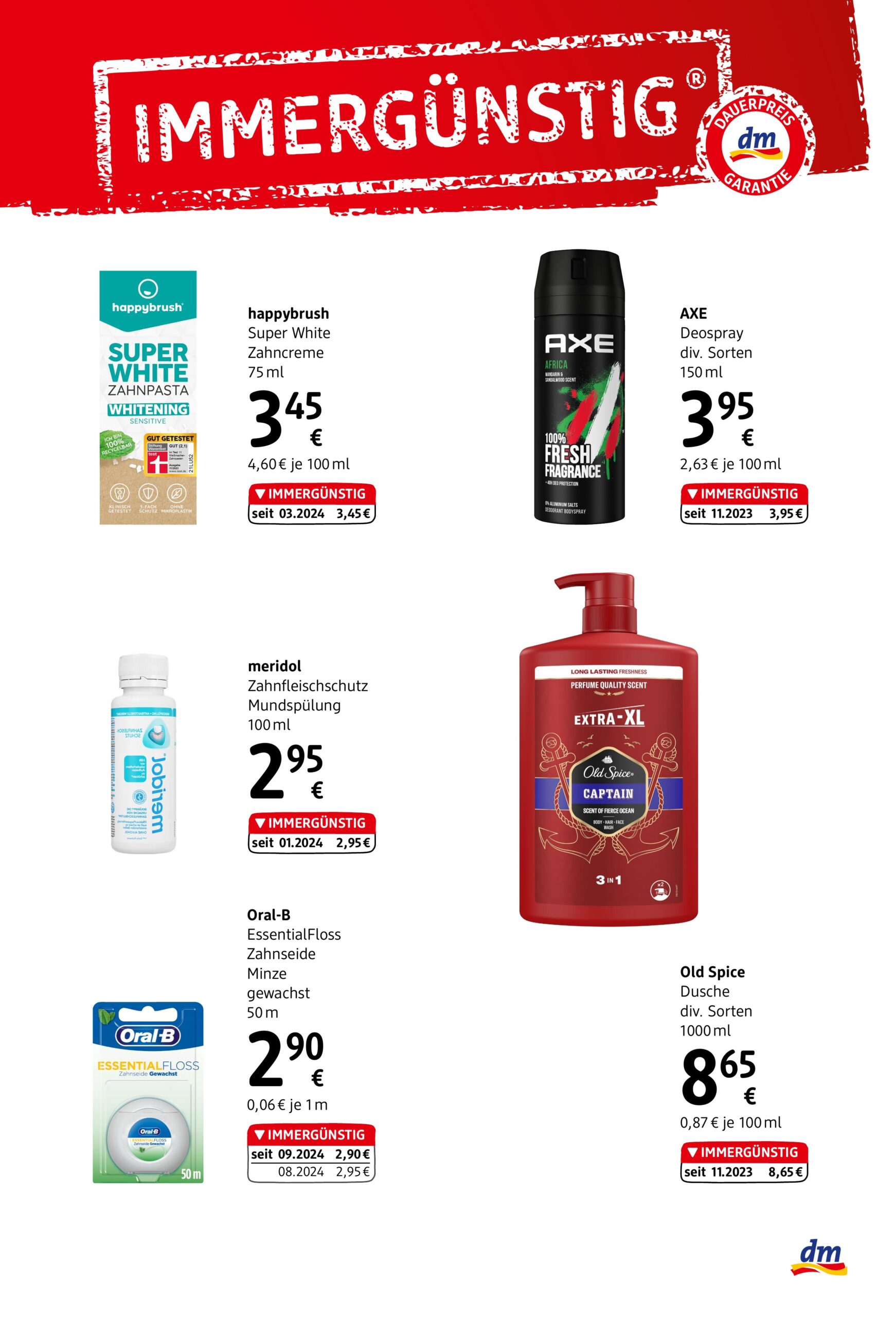 DM Drogerie Express flyer page