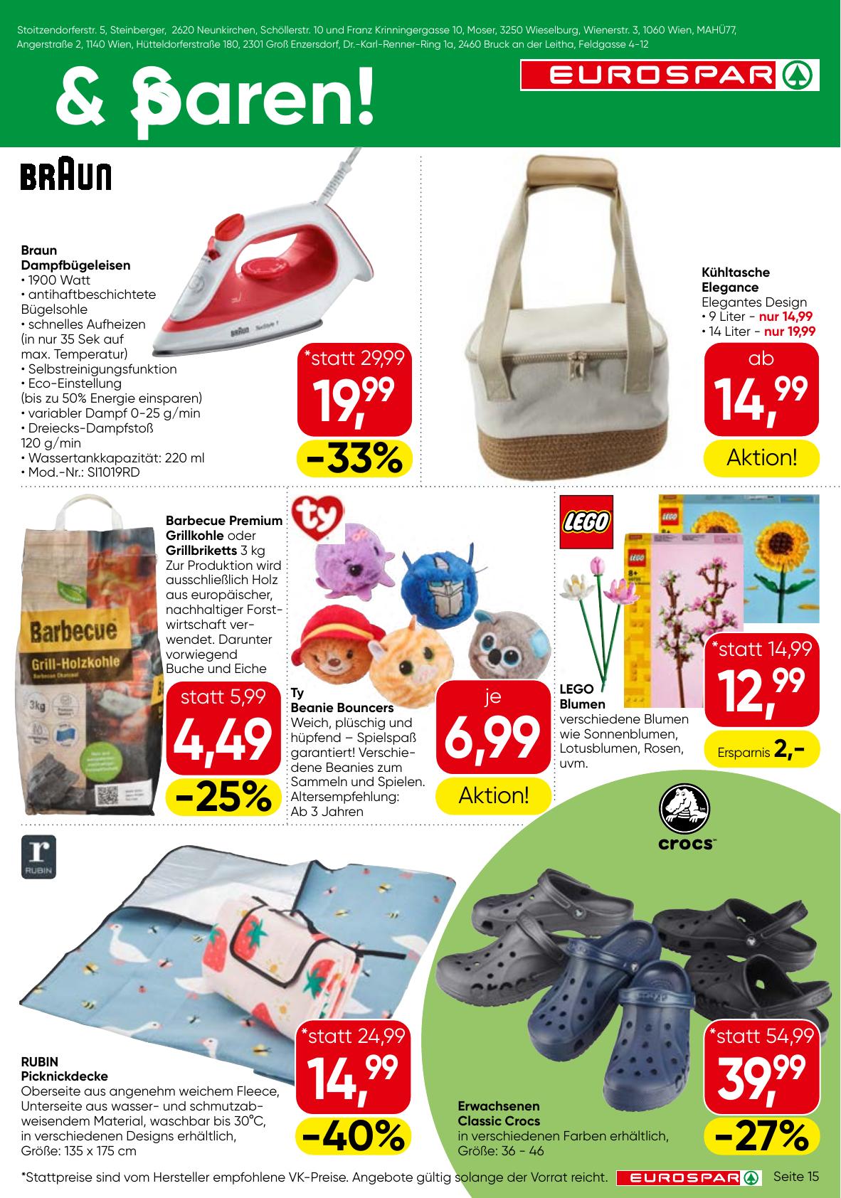 Eurospar flyer page