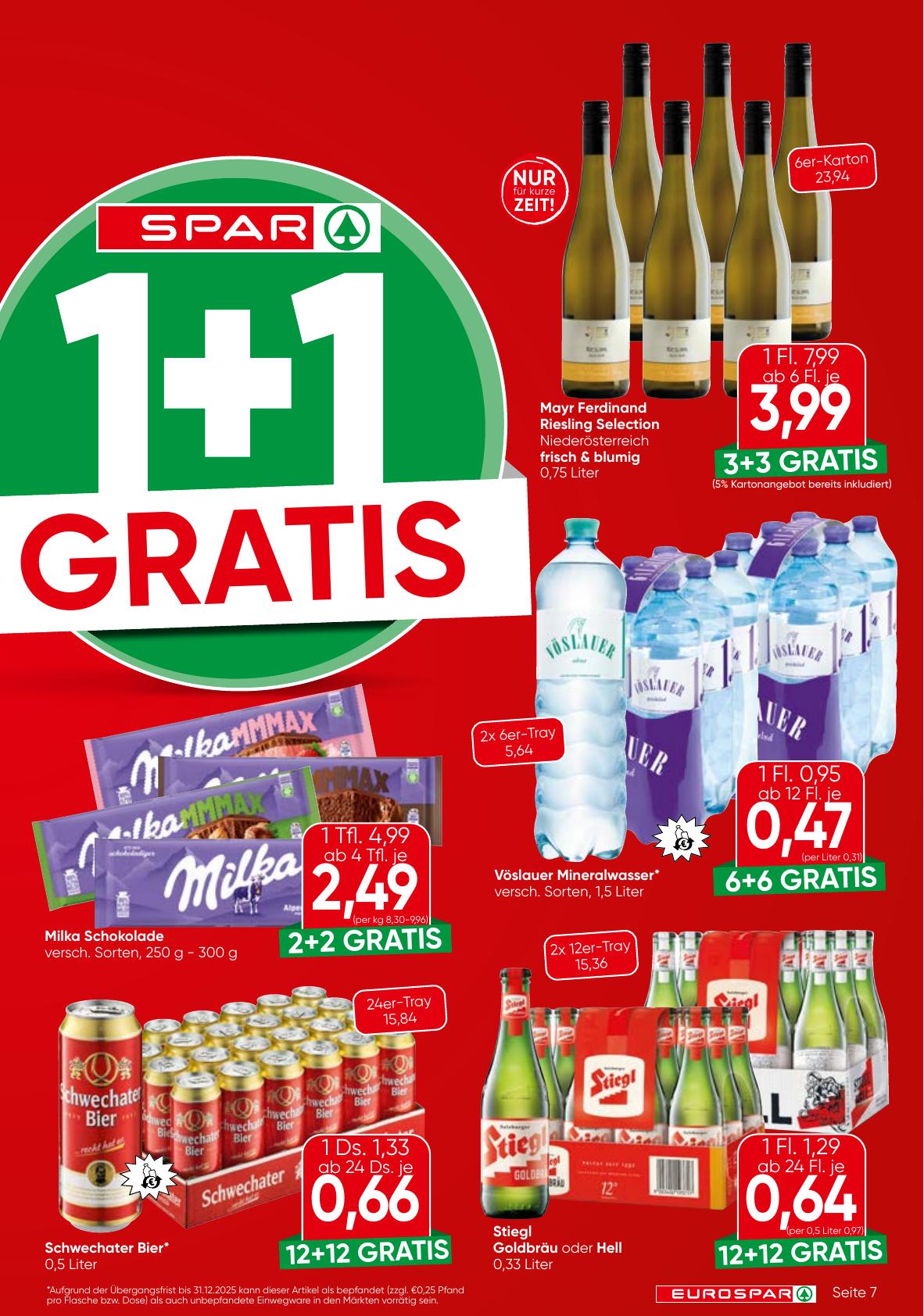 Eurospar flyer page