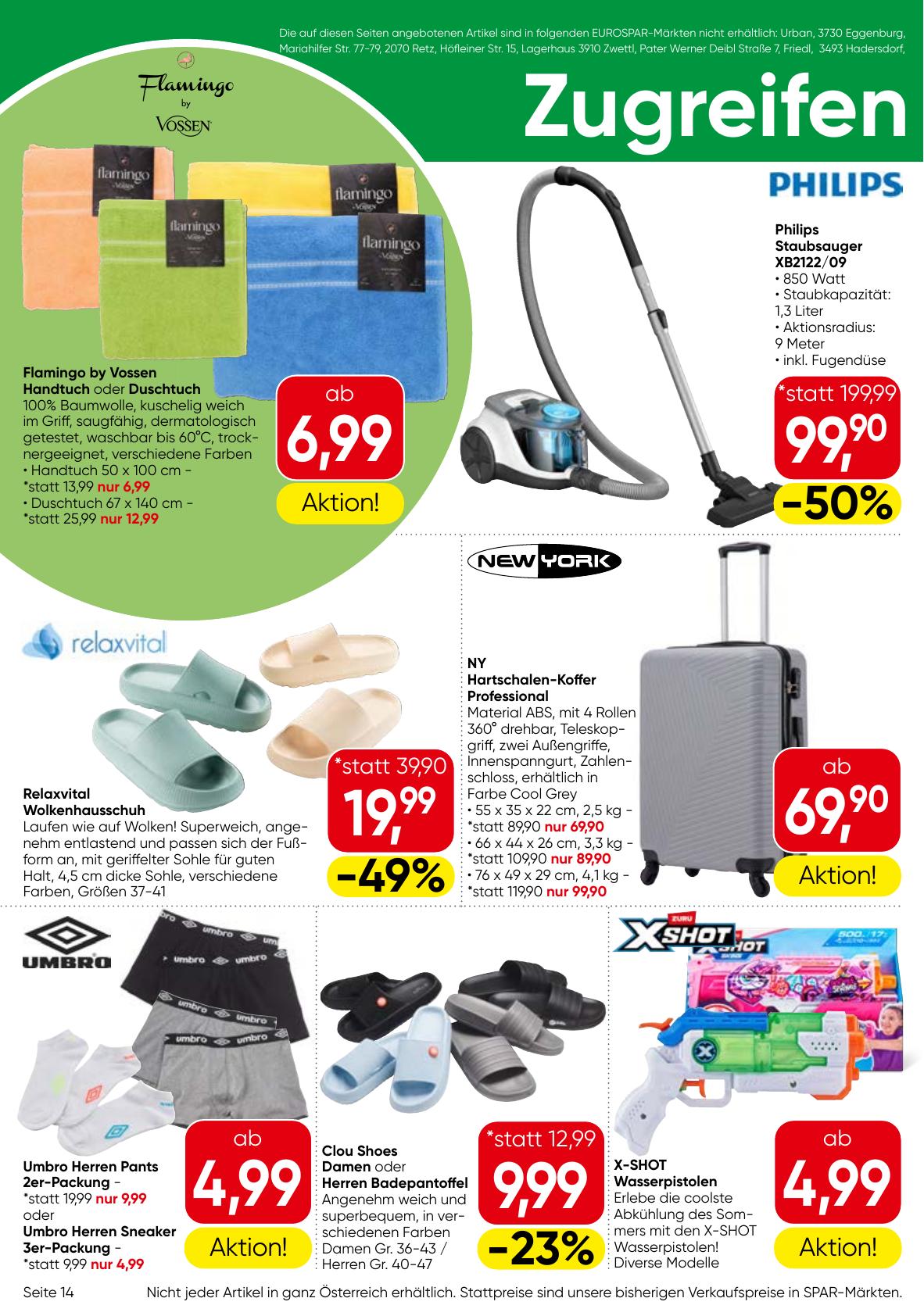 Eurospar flyer page