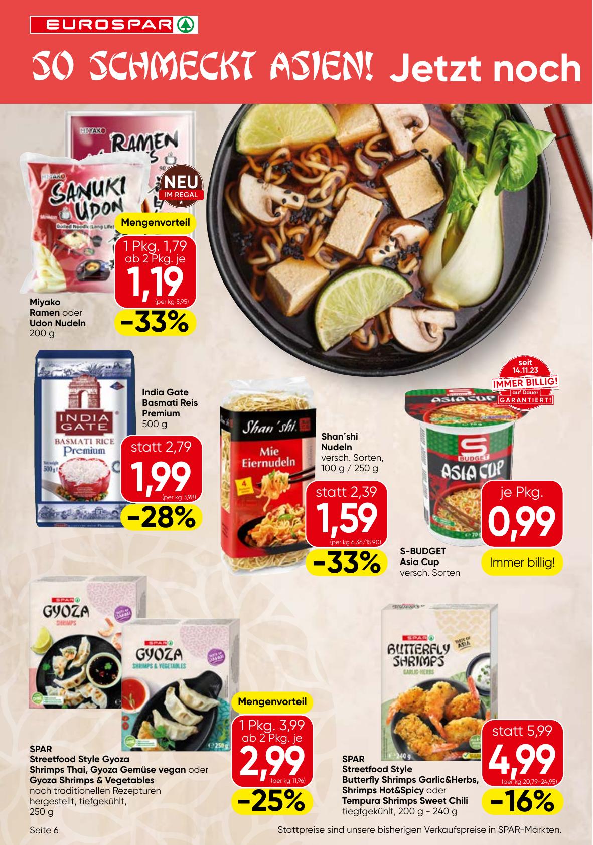 Eurospar flyer page