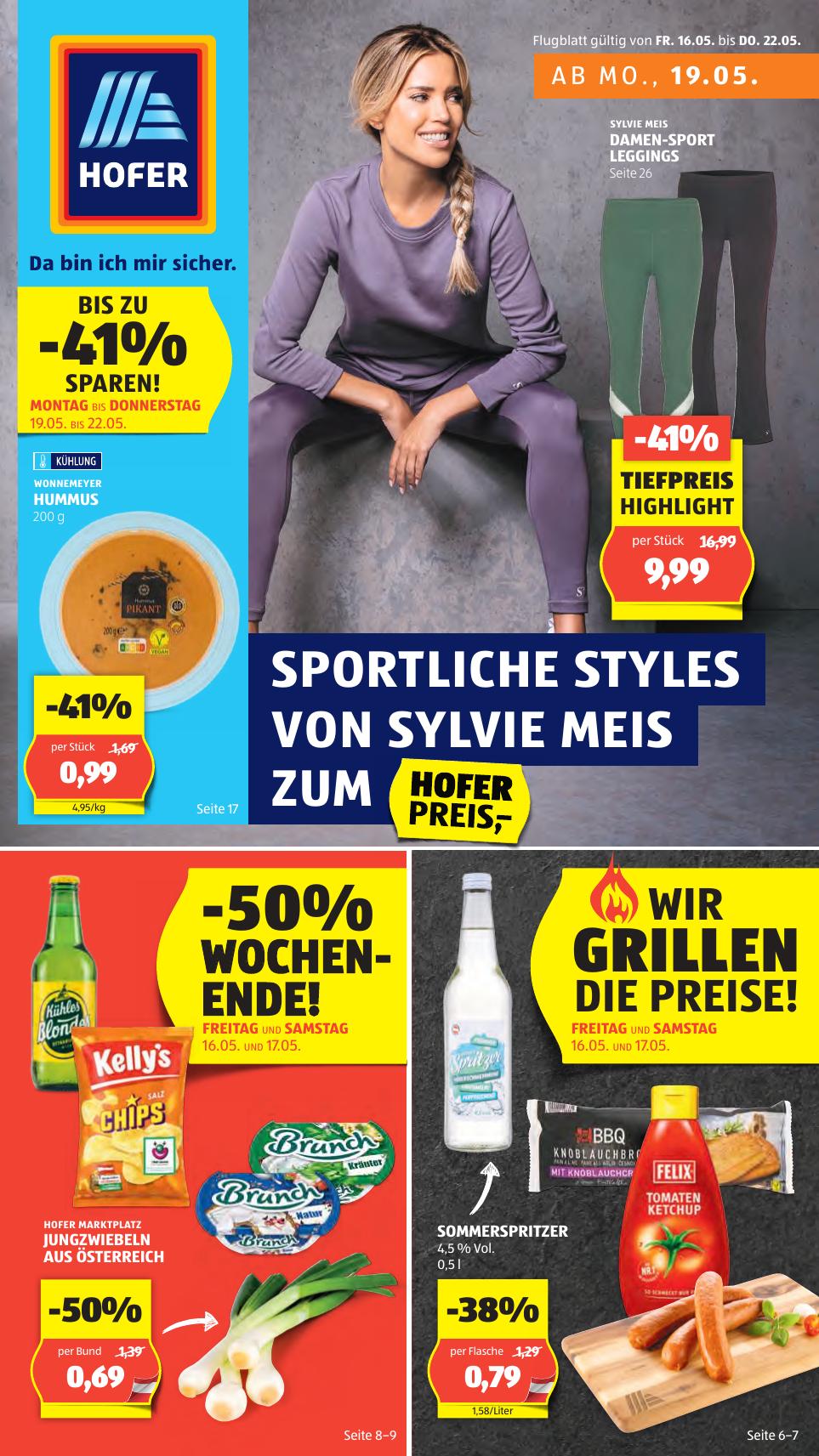 Hofer flyer page