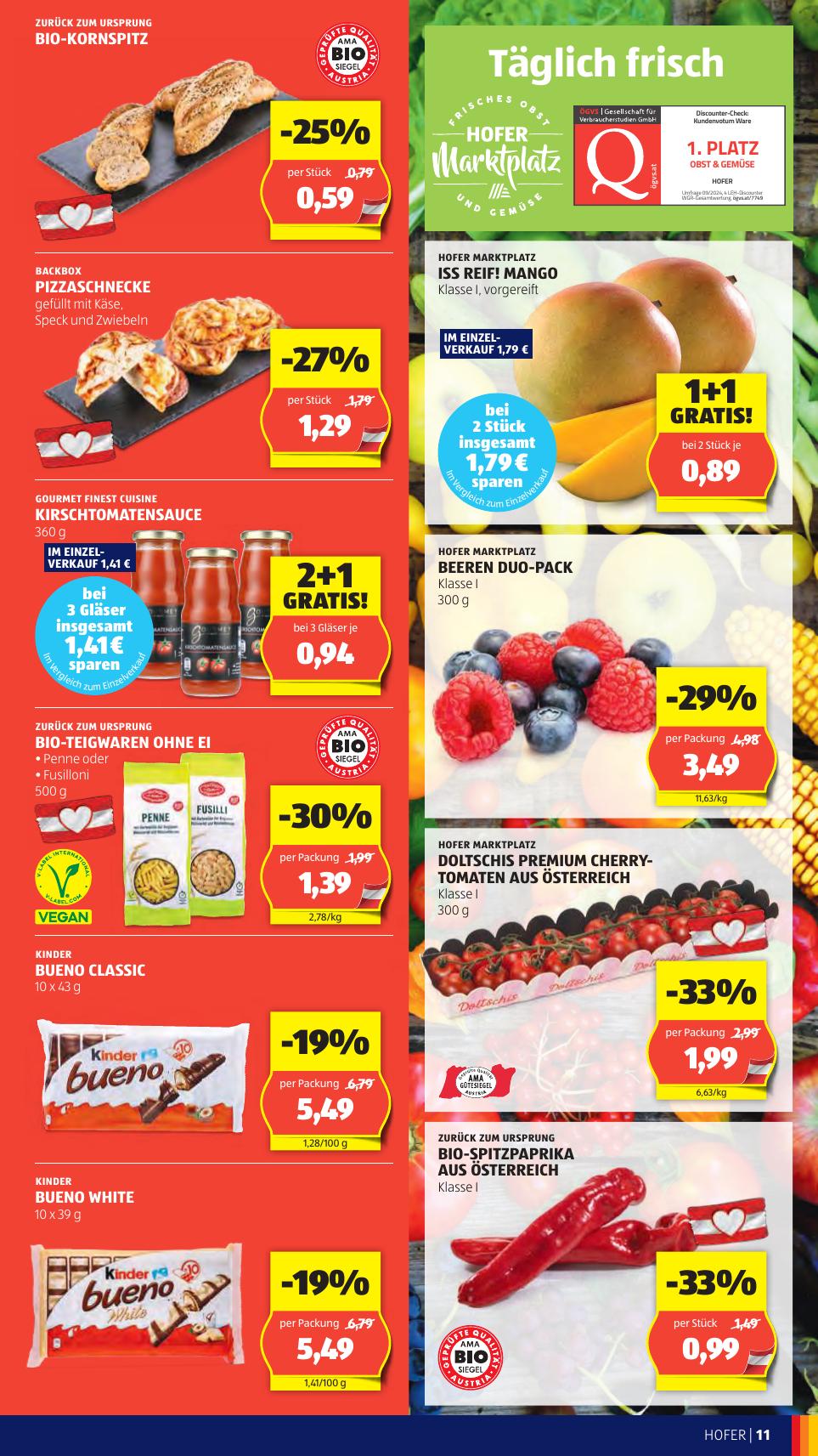 Hofer flyer page
