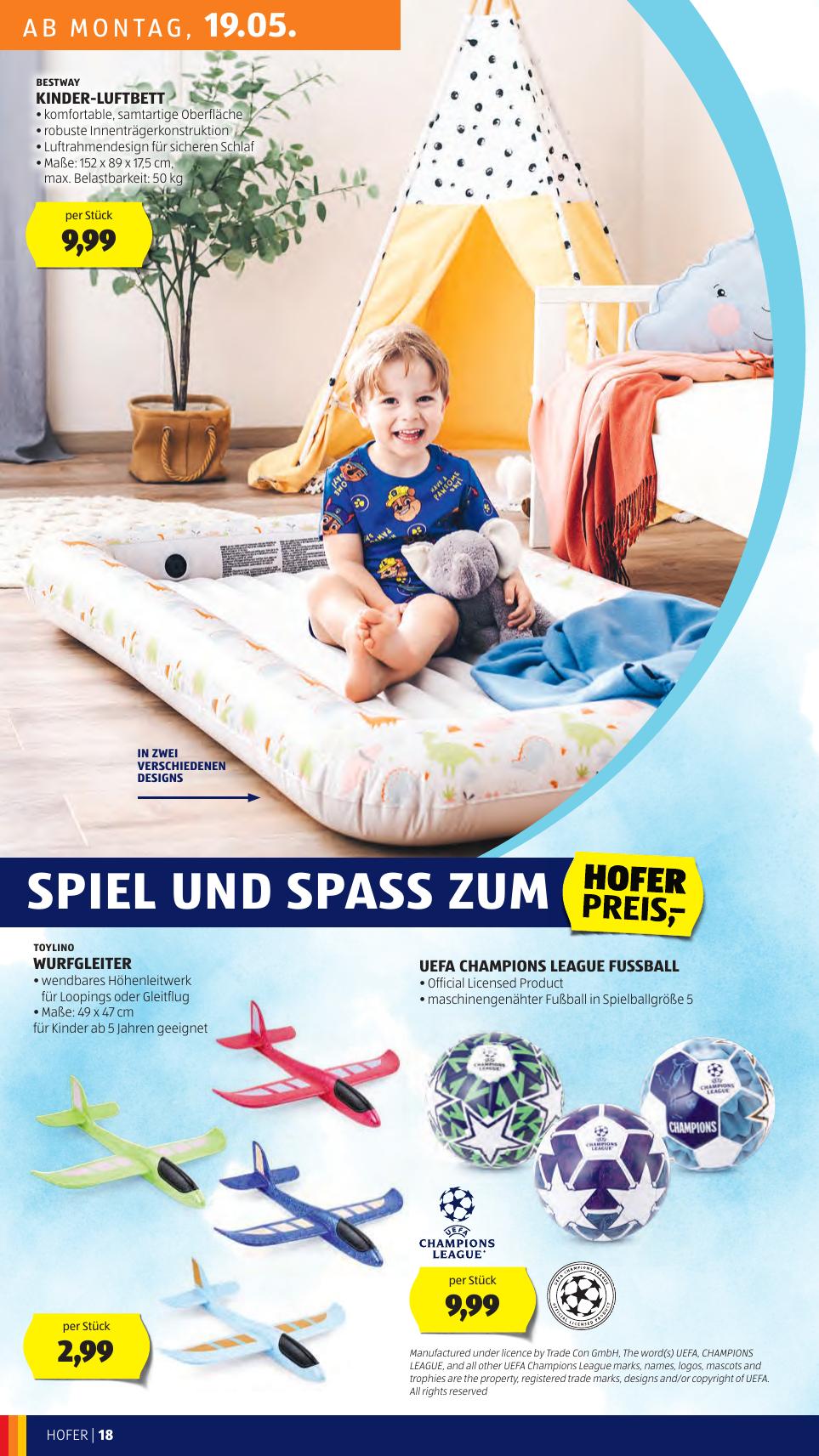 Hofer flyer page