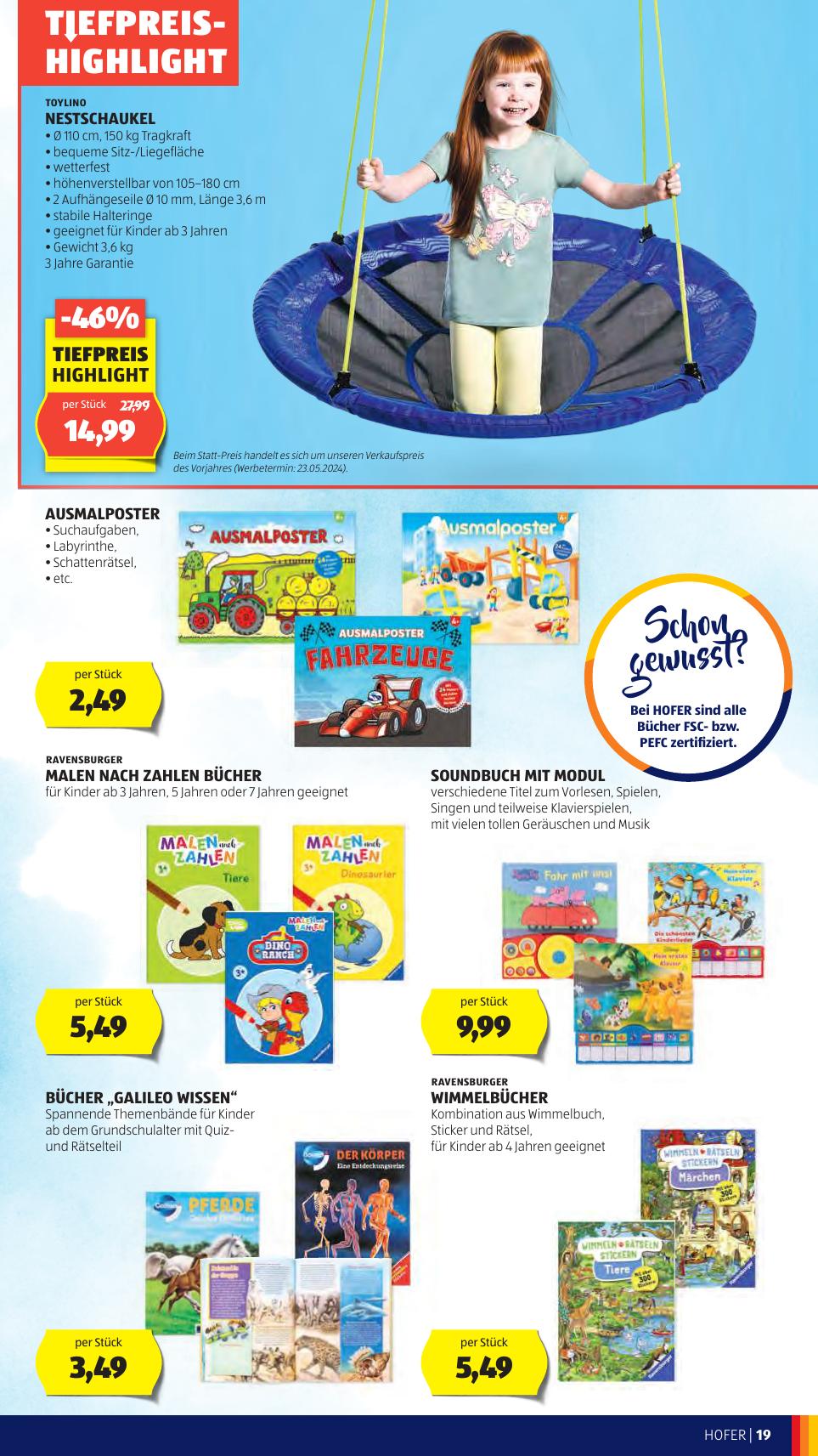 Hofer flyer page