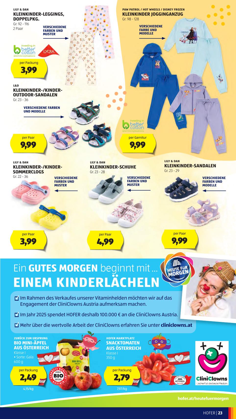 Hofer flyer page