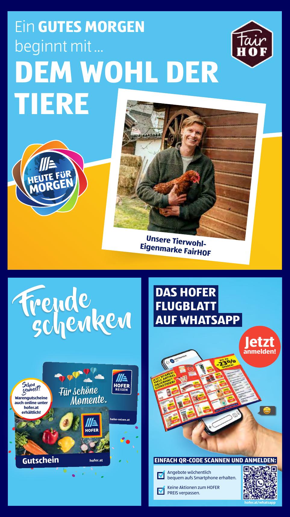 Hofer flyer page