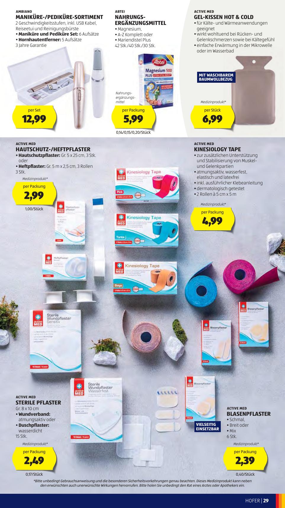 Hofer flyer page