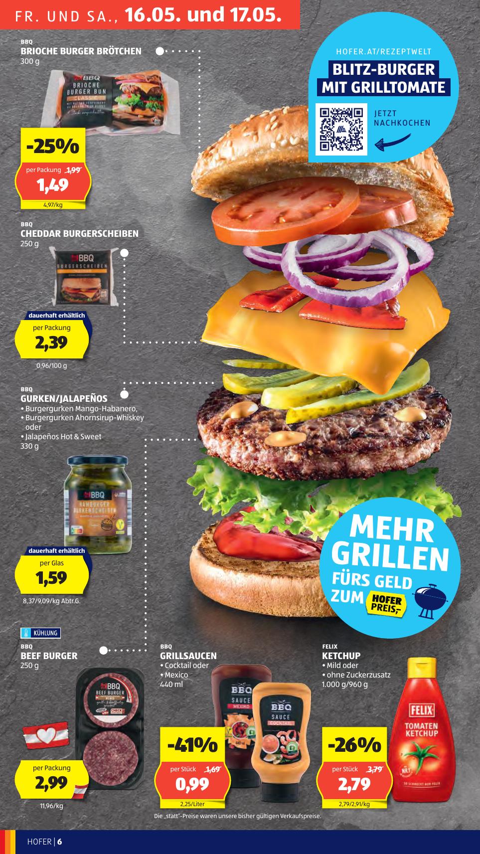 Hofer flyer page