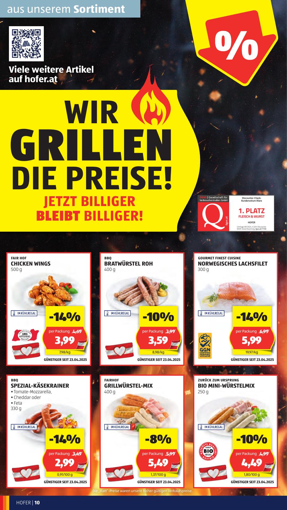 Hofer flyer page