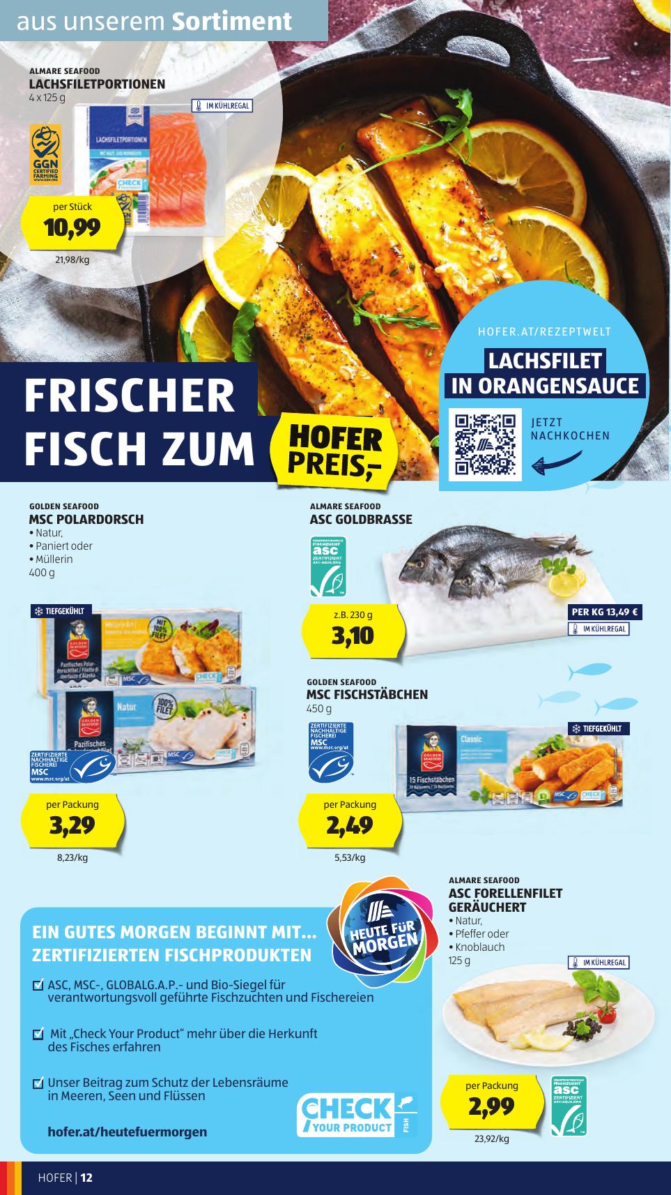 Hofer flyer page