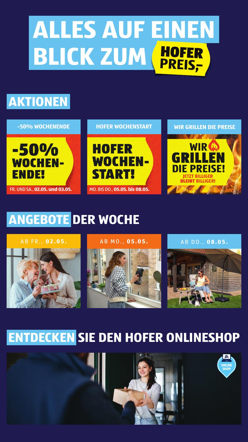 Hofer flyer page