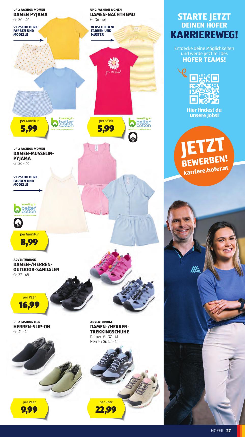 Hofer flyer page