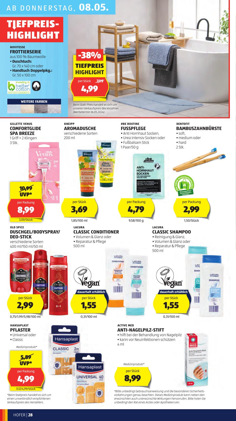 Hofer flyer page