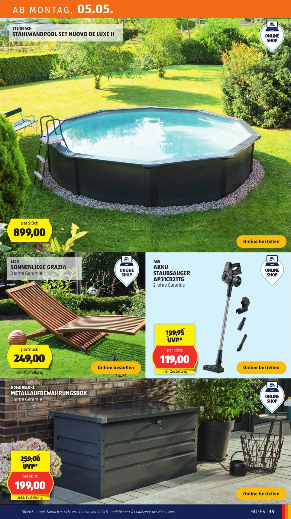 Hofer flyer page