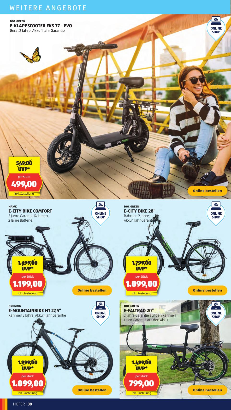 Hofer flyer page