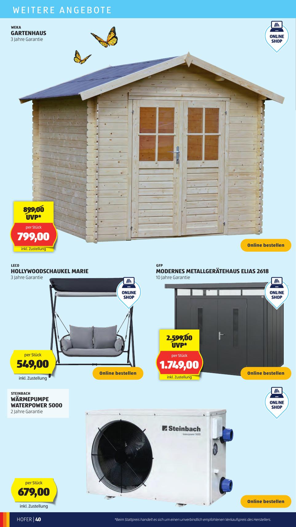 Hofer flyer page