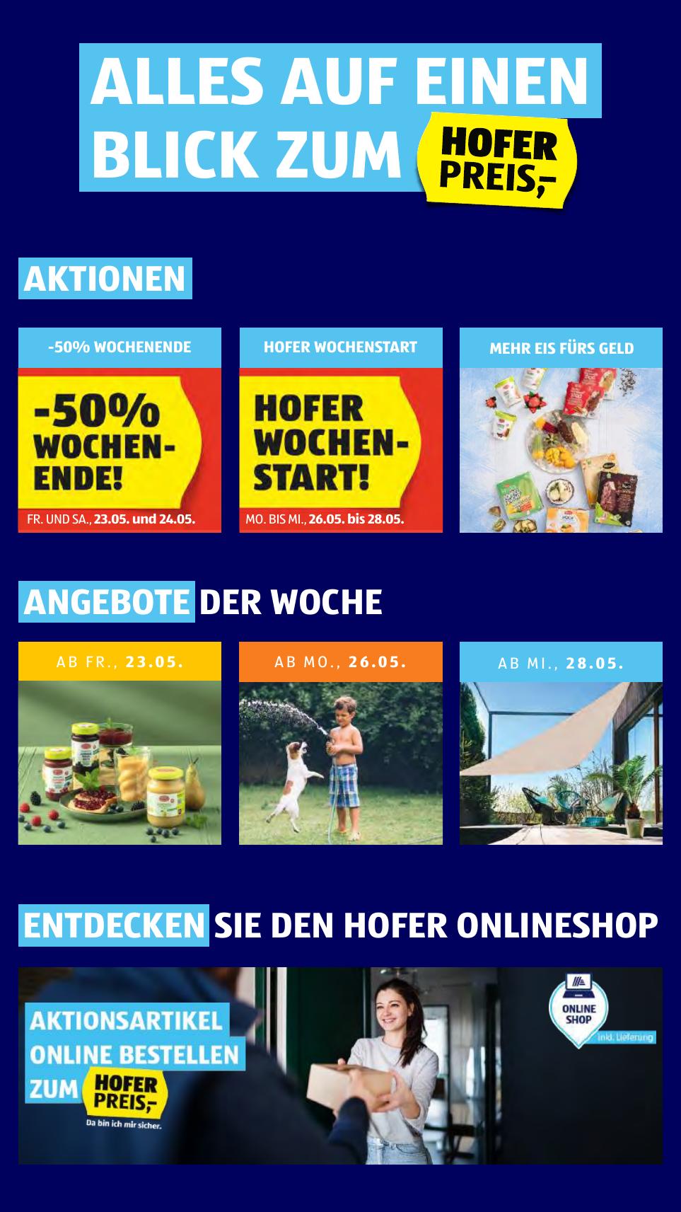 Hofer flyer page