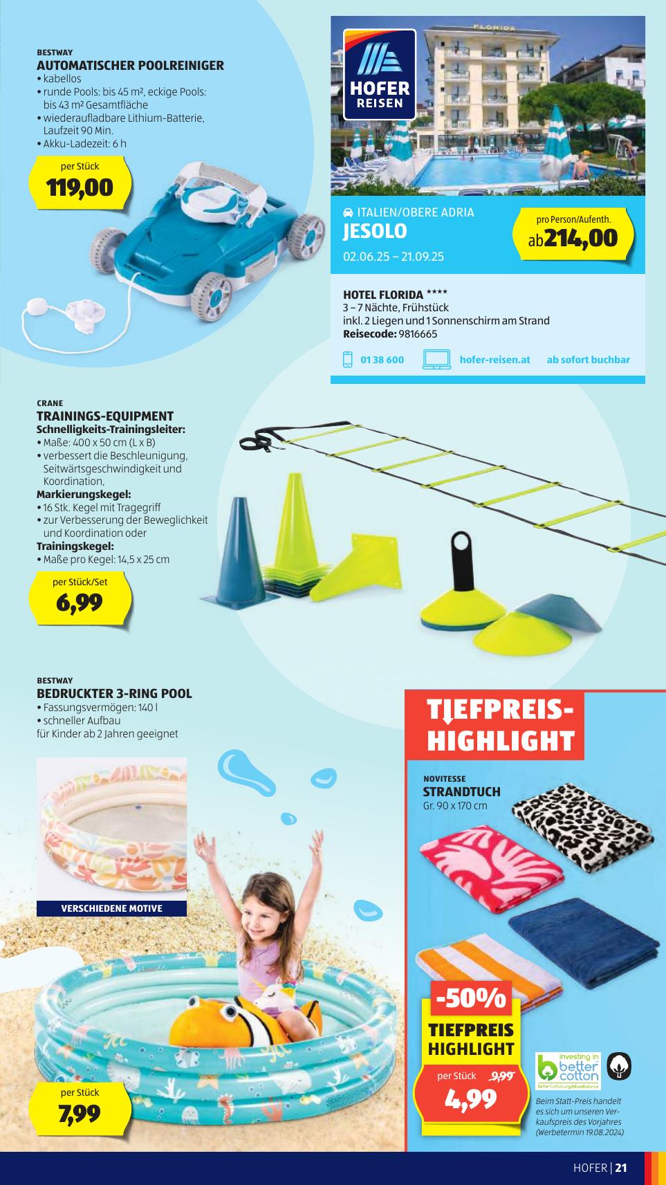 Hofer flyer page