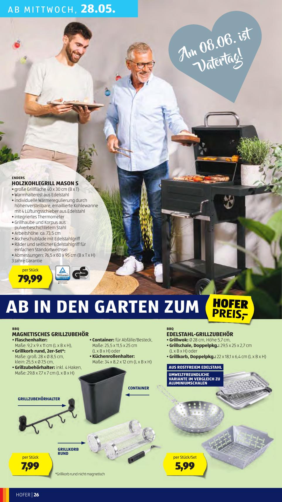 Hofer flyer page