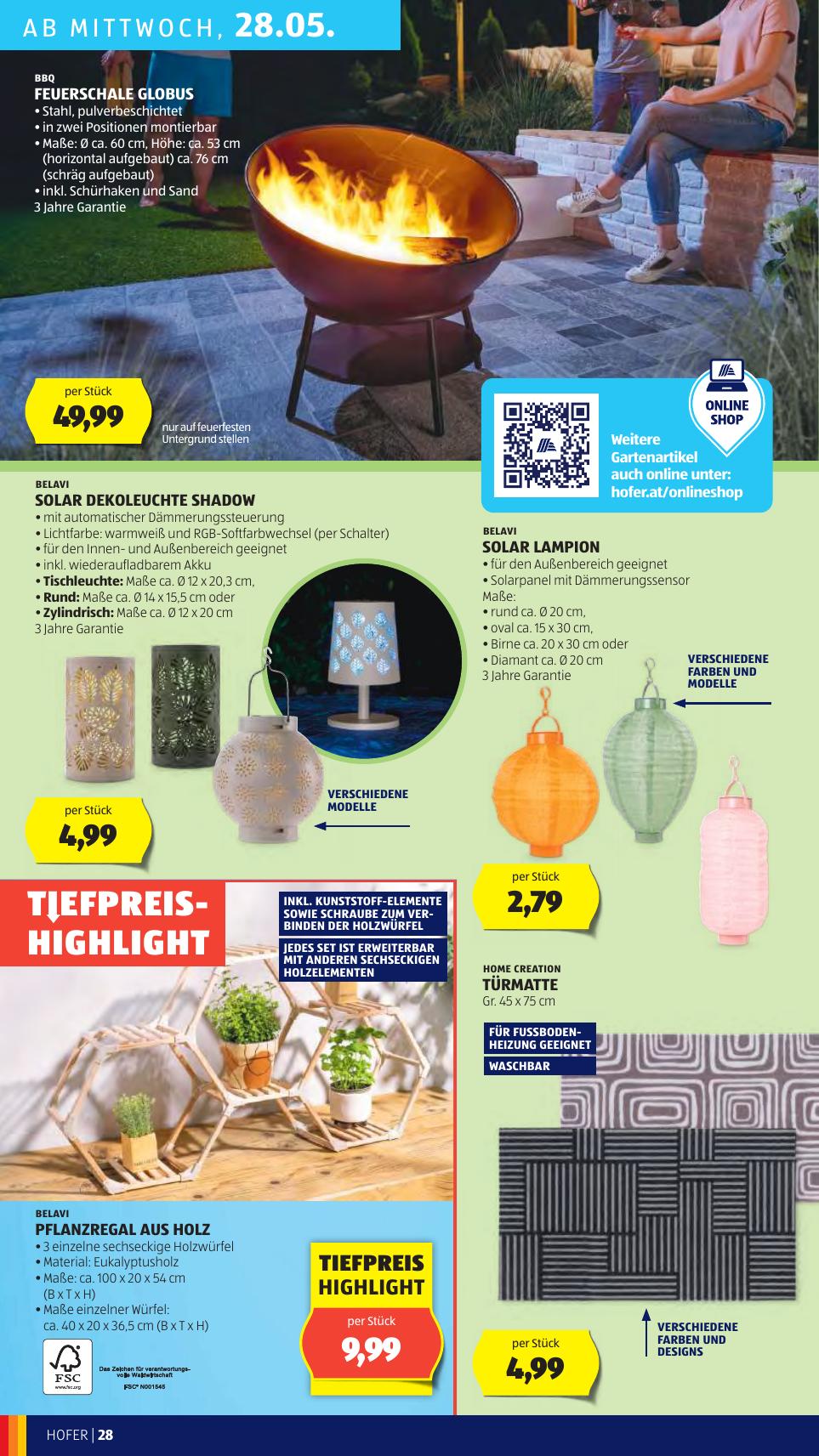 Hofer flyer page