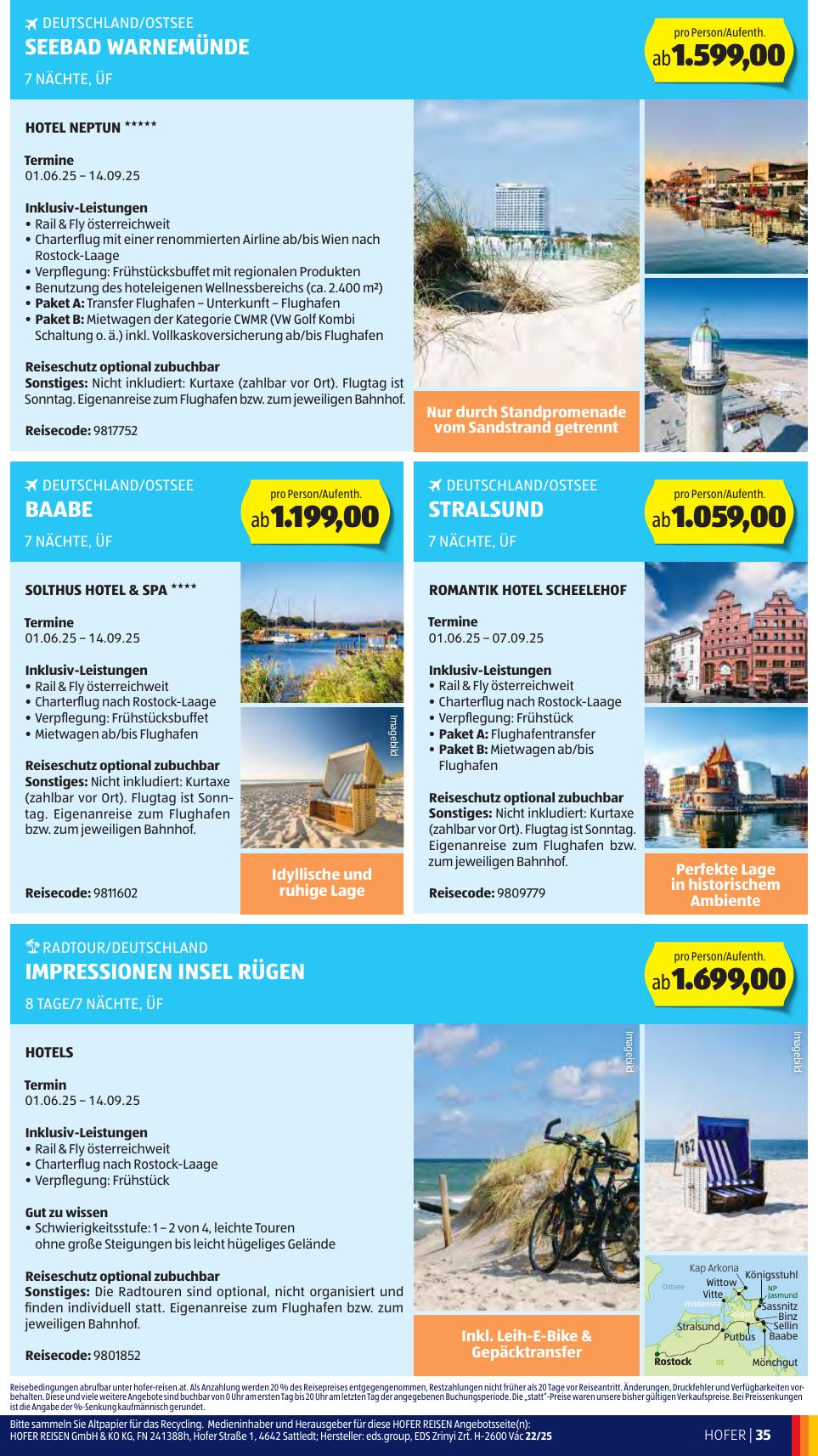 Hofer flyer page