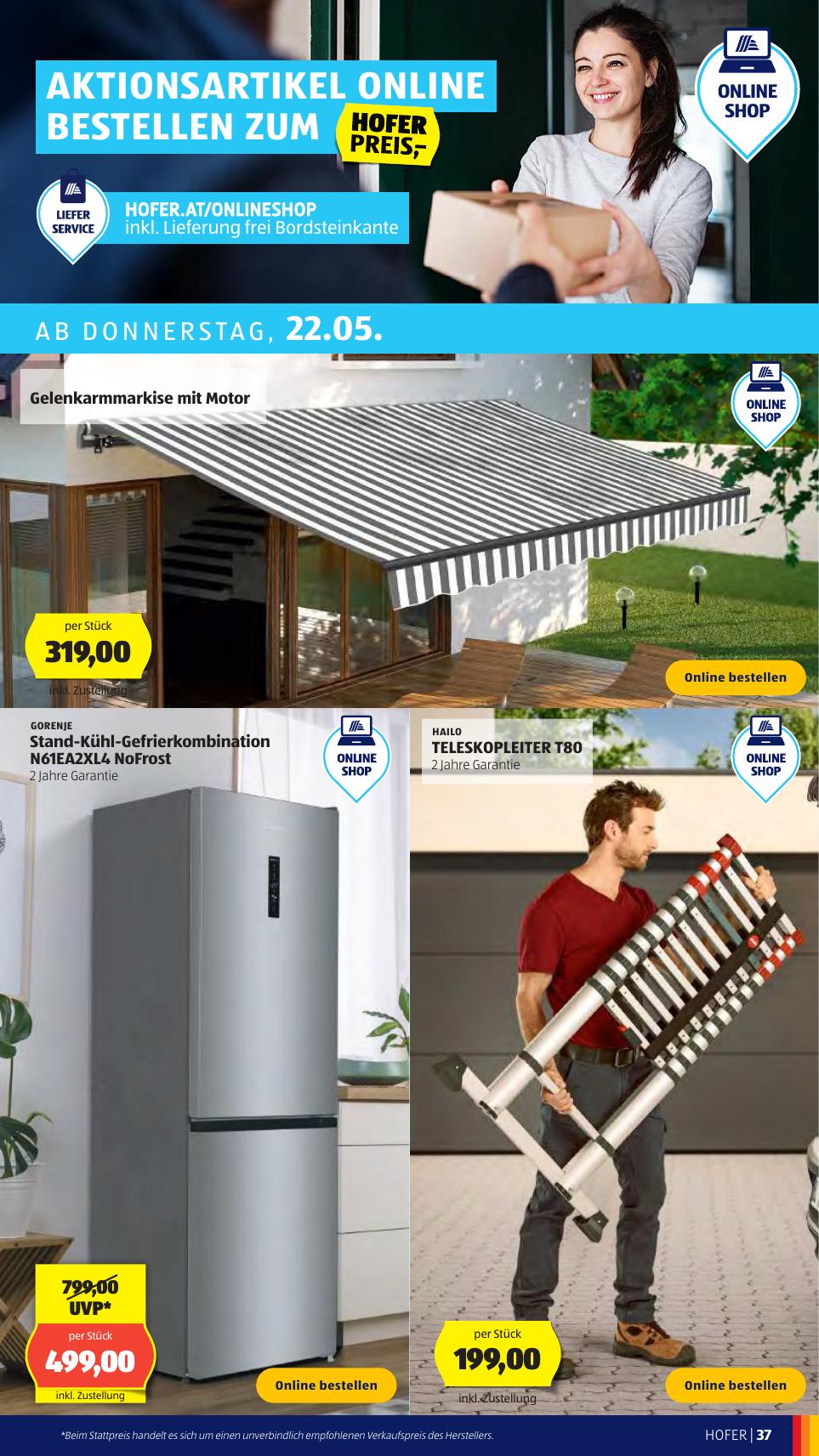 Hofer flyer page