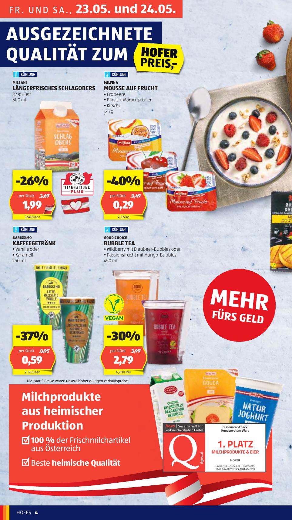 Hofer flyer page