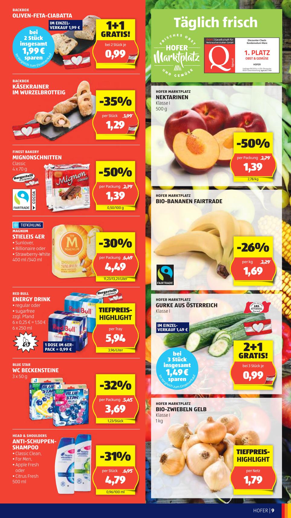 Hofer flyer page