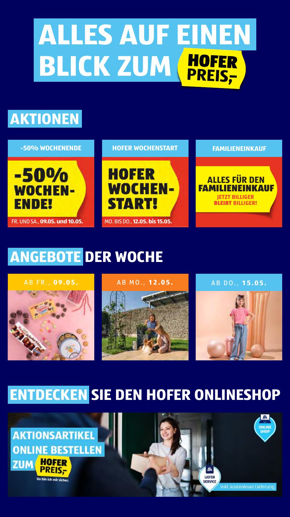 Hofer flyer page