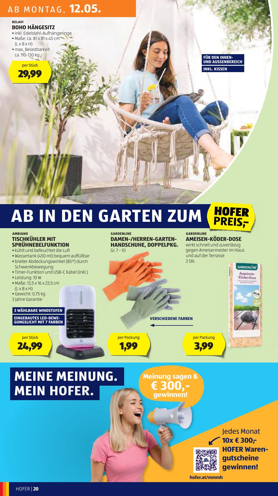 Hofer flyer page