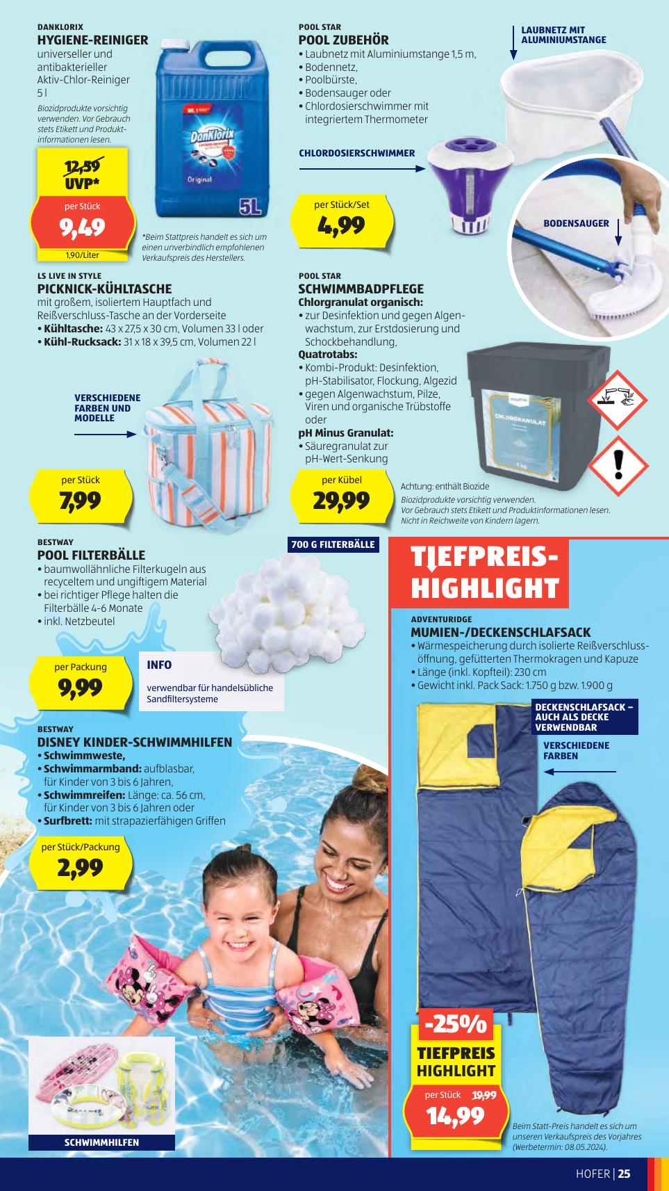 Hofer flyer page