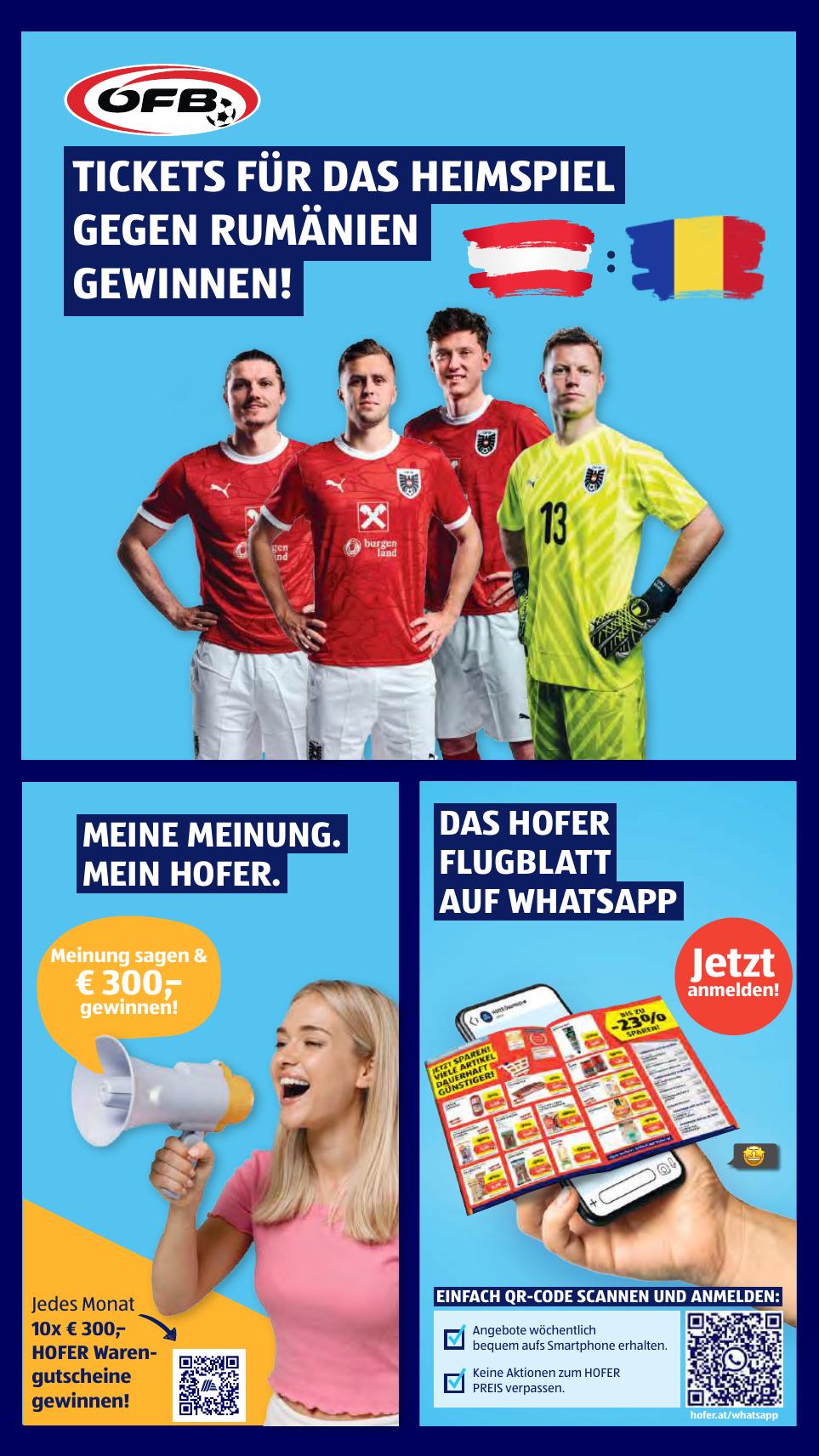 Hofer flyer page