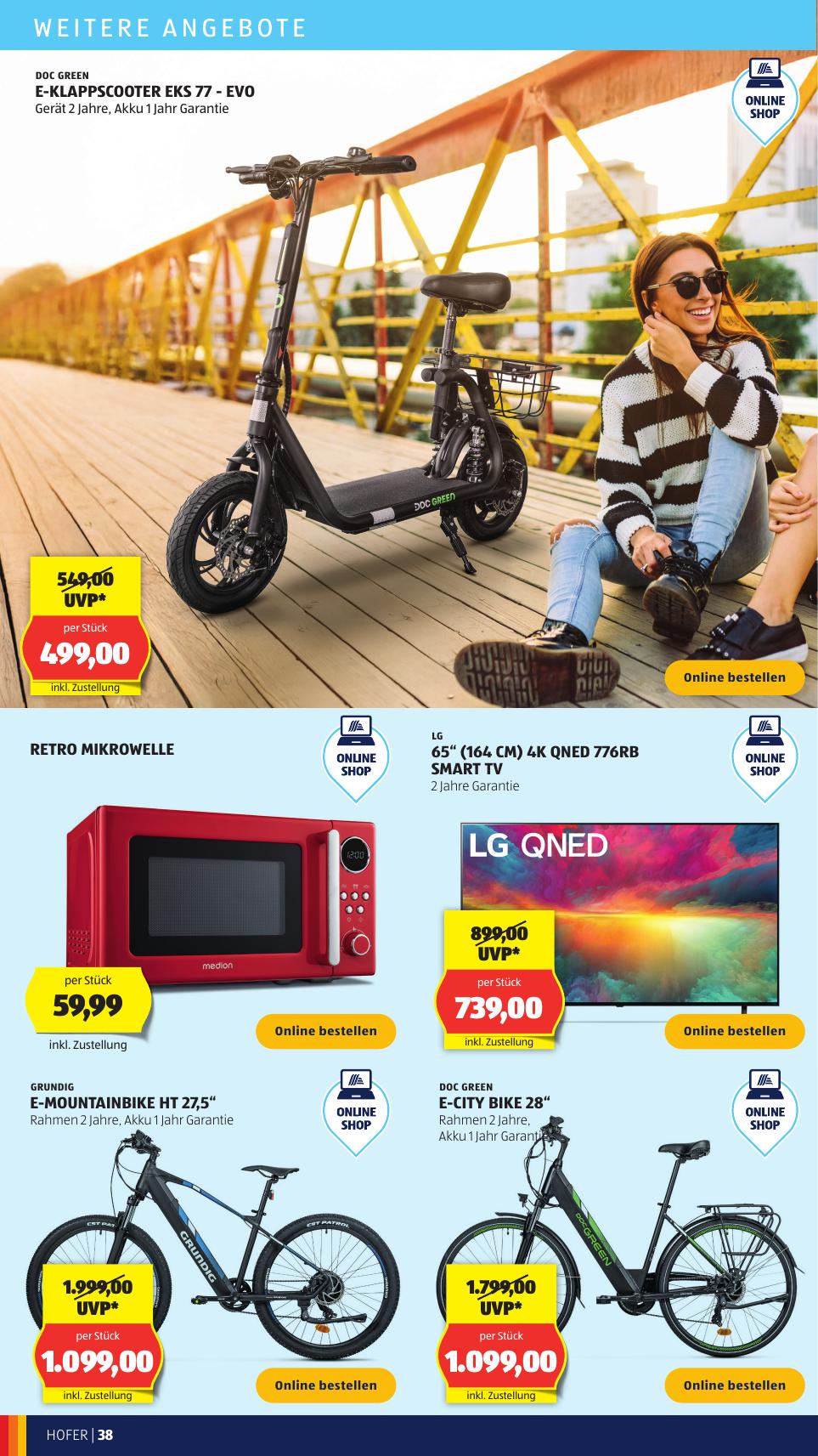 Hofer flyer page