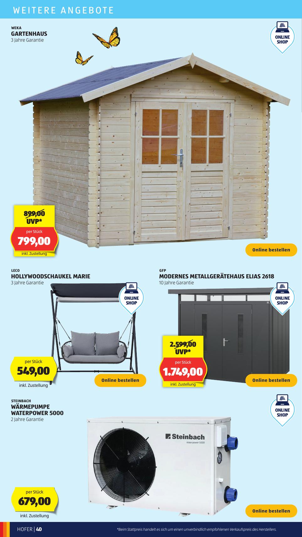 Hofer flyer page