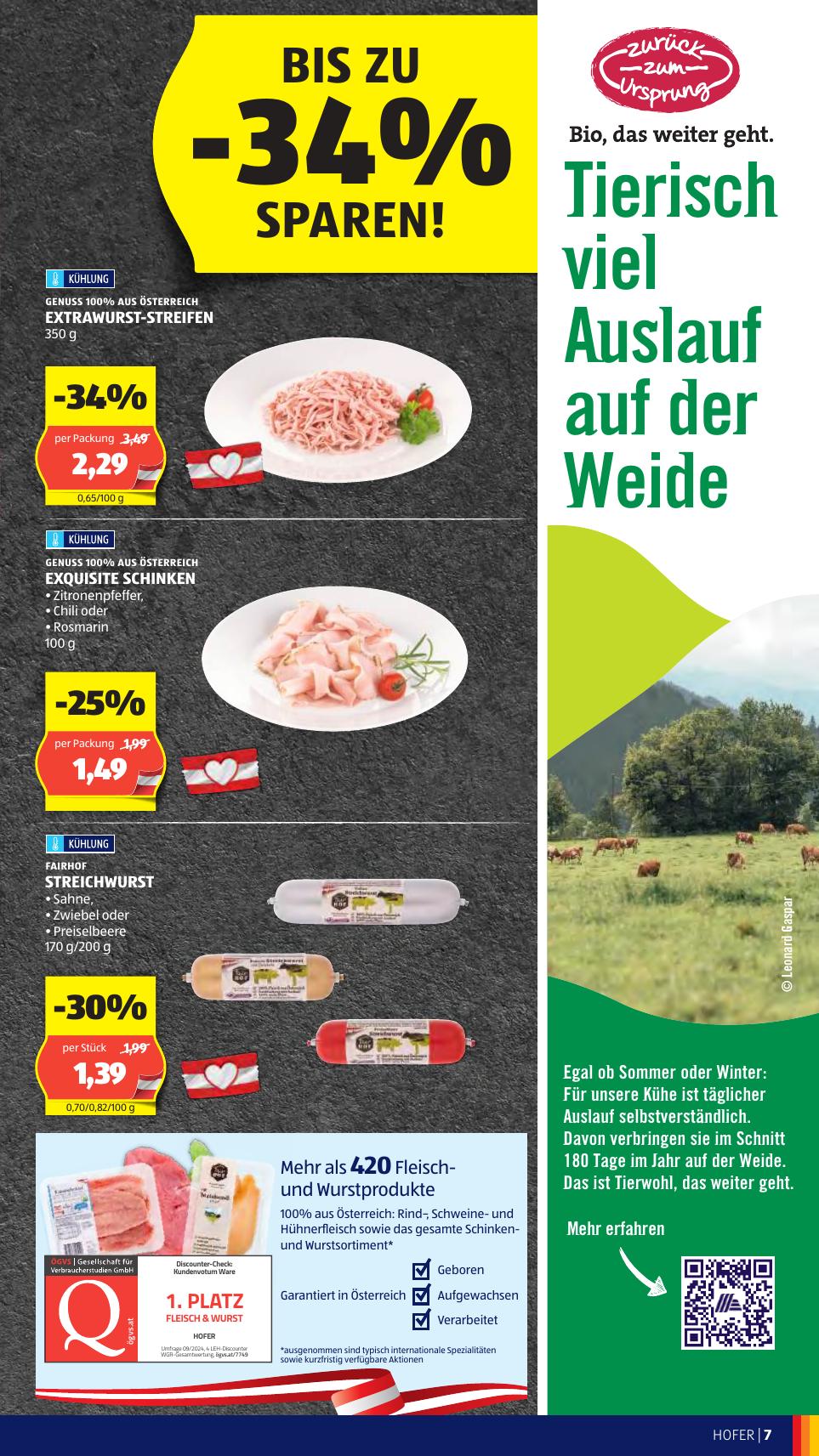 Hofer flyer page