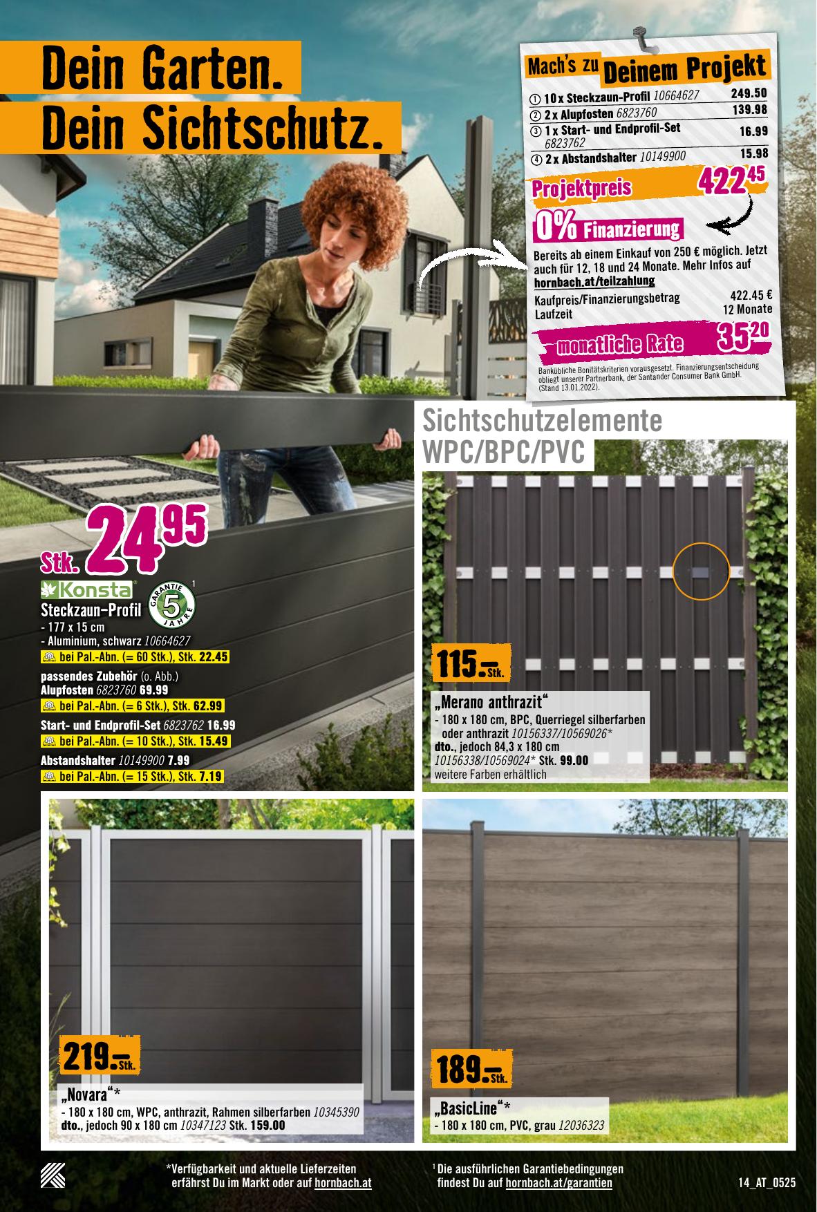 Hornbach flyer page
