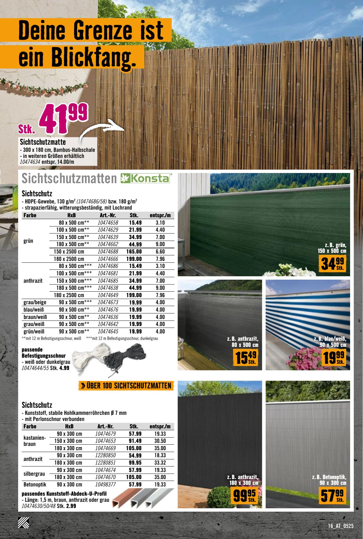 Hornbach flyer page