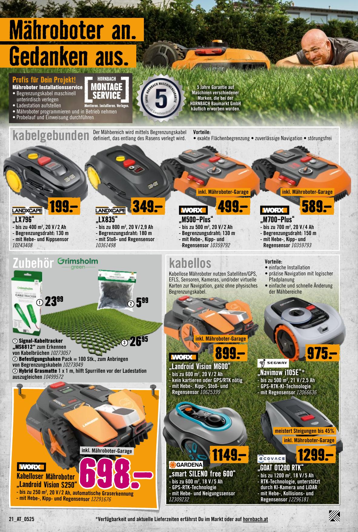 Hornbach flyer page