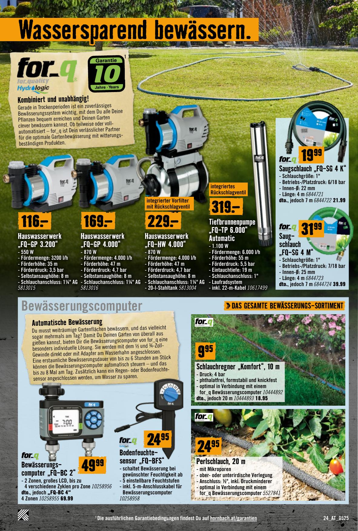 Hornbach flyer page