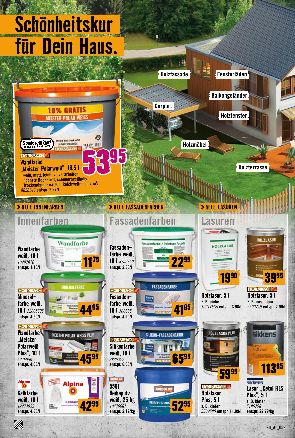 Hornbach flyer page