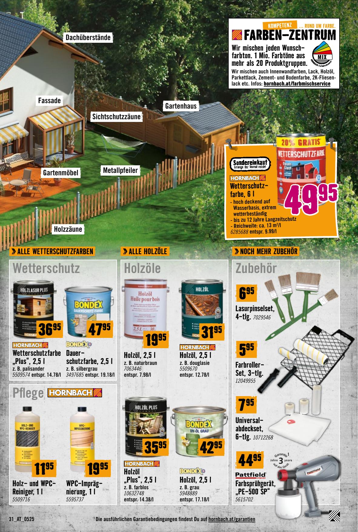 Hornbach flyer page