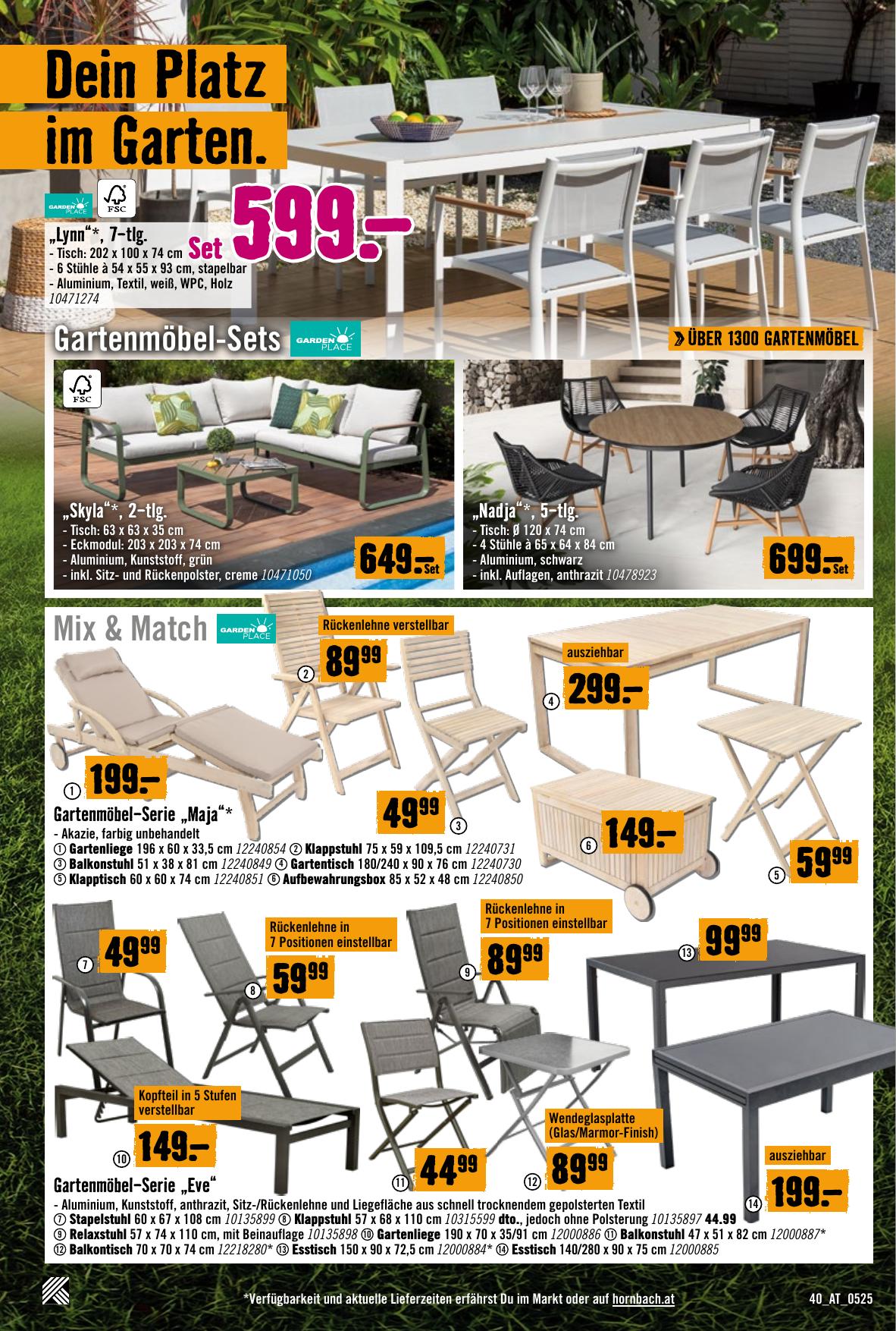 Hornbach flyer page