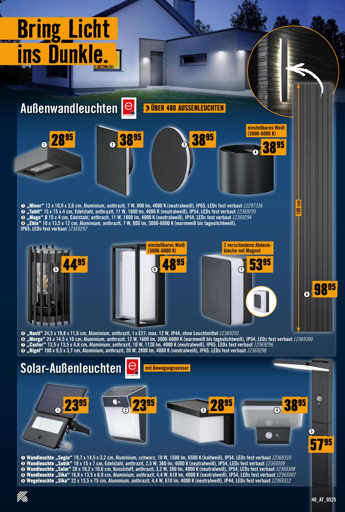 Hornbach flyer page