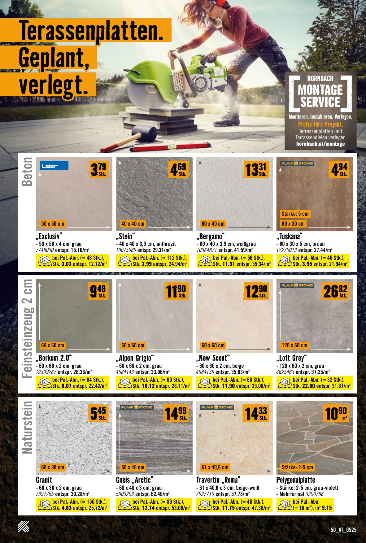 Hornbach flyer page