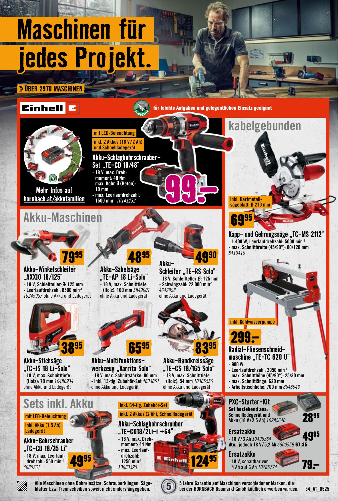 Hornbach flyer page