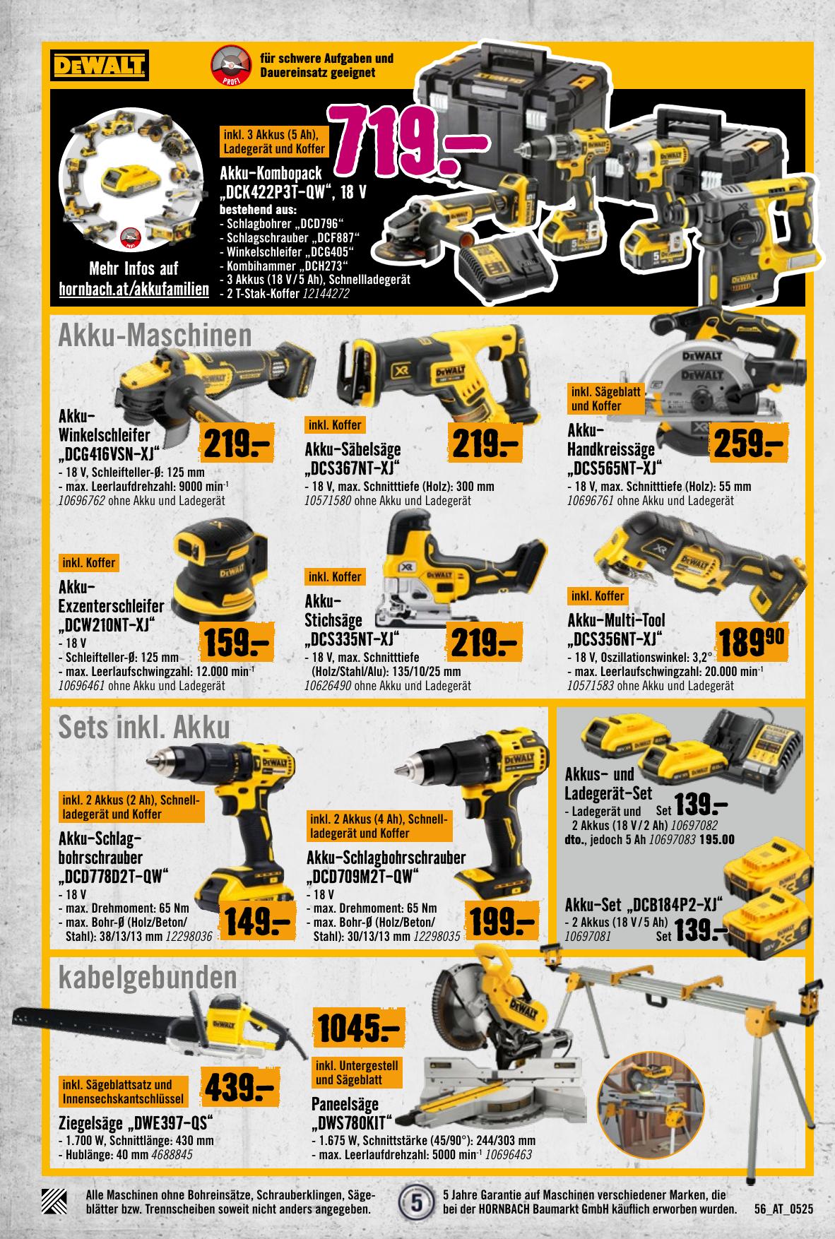 Hornbach flyer page